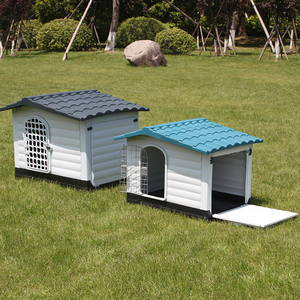 Büyük yatak köpek kulübesi Pet House büyük altında merdiven plastik serin ekstra lüks açık karton evler katı eğlence Push-up 100 adet - Product Image 6