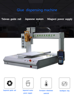 Machine de distribution de colle thermofusible robotisée à trois axes pour l'assemblage d'écrans de téléphones portables et de smartphones (LCD) avec adhésif PUR
