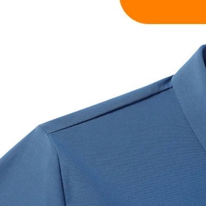 Chemise de golf respirante à boutons pour hommes, grande taille, coupe ajustée, décontractée, manches courtes, polo - Product Image 6