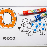 Marqueurs d'art Bingo OEM économiques, pointes de 10 mm, petite capacité 20 ml, sans fuite, ensemble de 10 couleurs, marqueurs à points pour jeu de Bingo, tampons encreurs Bingo