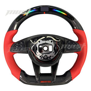 <span class=keywords><strong>Volant</strong></span> personnalisé en fibre de carbone avec LED pour Mercedes-Benz W205 W222 R231 GLA45 GLS 63 E63 S GT S65 GLC43 C43 C63 SL550 2015-2018 - Product Image 1