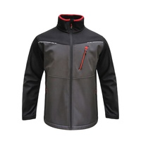 Kunden spezifische Soft shell Jacke Leichte Arbeits jacke Herren Wasserdichte Soft shell Jacke