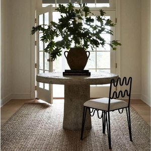 Sillas de Comedor de Hierro Estilo Francés, Diseño <span class=keywords><strong>Retro</strong></span> Creativo, <span class=keywords><strong>Muebles</strong></span> de Estilo Antiguo para el Hogar y el Ocio - Product Image 2