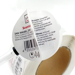 Étiquettes BOPP personnalisées en usine avec couche pelable, autocollant pour livret, étiquettes papier multi-pages imperméables avec livraison rapide - Product Image 2