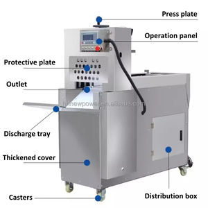 Nouvelle machine à trancher la viande de bœuf et de mouton congelée électrique à longue durée de vie 220V/380V - Product Image 3