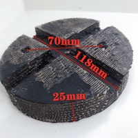 4-teilige Heavy Duty Car Lift Mats 2-Pfosten-Gummi-Jack-Pads mit Auto-Truck-Hub heber Zubehör Fahrzeugteile und Zubehör