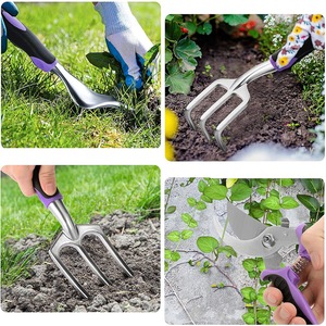 Kit de Herramientas de Jardinería de Acero Inoxidable, Regalo para Mujeres y Hombres, con Bolsa de Herramientas Resistente para un Fácil Almacenamiento - Product Image 4