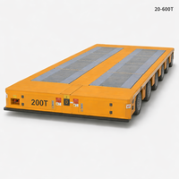 Chariot de transfert AGV robotisé intelligent et autonome pour la manutention de moules de pales d'éoliennes de 10 tonnes, guidé par laser, pour usine intelligente