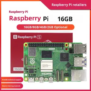 Placa de Desarrollo Abierto Raspberry <span class=keywords><strong>Pi</strong></span> 5 de 8GB con Puertos USB-A y Ranura para Tarjeta MicroSD para Programación en Python y Kit de IA - Product Image 2
