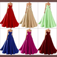 S0721N Nouvelle Robe de Soirée et de Bal pour Femme, Style Français, en Polyester à Paillettes, Col en V Sexy, Bretelles, Taille Naturelle