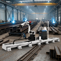 Soudage robotisé industriel pour poutres en H et poutres en boîte