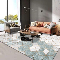 Flower Abstract Style Wohnzimmer Sofa Boden matte Kunst Seiden teppiche Teppiche