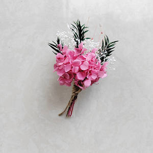 Vente en gros de cadeau de décoration intérieure fait à la main, mini <span class=keywords><strong>bouquet</strong></span> de fleurs séchées éternelles pour Thanksgiving et la fête des mères - Product Image 2