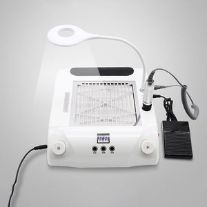 Lámpara UV LED 6 en 1 para uñas, aspiradora de pulido de 48W, caja de almacenamiento de taladro, máquina de almohada de <span class=keywords><strong>mano</strong></span>, lámpara de uñas - Product Image 6