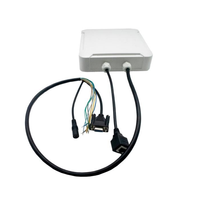 Antenne de lecteur intégré RFID longue portée RS232 RS485 Weigand UHF de 1 à 6 mètres 7dbi pour contrôle d'accès/parking