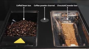 Machine à café entièrement automatique multifonctionnelle, expresso, cappuccino, latte, <span class=keywords><strong>chocolat</strong></span> chaud, machine commerciale avec 2 bacs à grains - Product Image 6