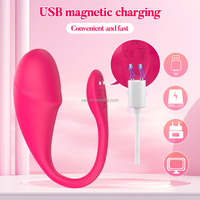 SacKnove Neue Vollsilikon 9 Frequenz Telefonfernbedienung Sextoys G-Punkt Mini Tragbare Vibrationshose Ei App-Gesteuerter Vibrator