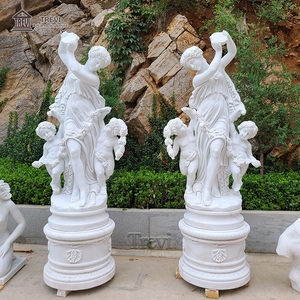 Sculpture de <span class=keywords><strong>femme</strong></span> nue en marbre blanc, grande taille, érotique, statue en pierre - Product Image 5