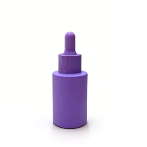 Flacone Contagocce di Lusso in Vetro <span class=keywords><strong>Opaco</strong></span> Rotondo per Oli Essenziali, Prodotti per la Cura della Pelle e Capelli - Product Image 4
