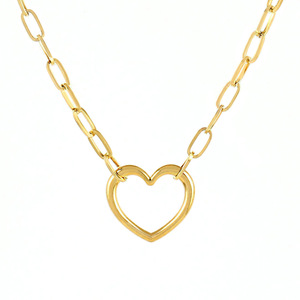 XL258 Collane <span class=keywords><strong>con</strong></span> <span class=keywords><strong>Grande</strong></span> Ciondolo a <span class=keywords><strong>Cuore</strong></span> in Acciaio Inossidabile per Donne, <span class=keywords><strong>Collana</strong></span> a Catena <span class=keywords><strong>con</strong></span> Pendente a <span class=keywords><strong>Cuore</strong></span> Stile Punk, Gioielli per San Valentino - Product Image 5