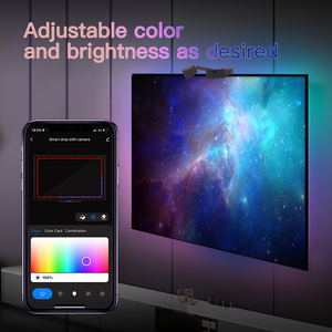 Retroiluminación Ambiental Inteligente para TV MOES con WiFi, No Requiere Decodificador, Sincronización Musical, Tira de Luces LED, Función de Temporizador, Múltiples Escenas - Product Image 6