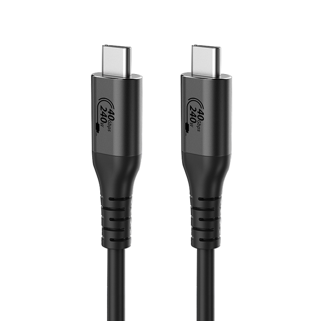 Premium 40Gbps 240W Type-C Fast Charging Data Cable 1M USB-C USB4 Cable