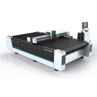 Máquina de plotter de corte de contorno de superficie plana digital CNC AOL