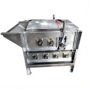Plumeuse à volaille automatique à haute efficacité 600 plumes/heure, motorisée, en acier inoxydable 304, pour l'épluchage industriel des poulets, 380V - Product Image 3