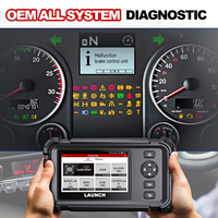 LAUNCH CRP129HD Scanner OBD2 robuste pour diagnostic de camions, lecteur de codes HDOBD ECU et détection de pannes du moteur diesel