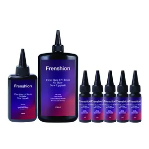 Frenshion品牌环保100G/500G/1KG水晶环氧树脂深浇水晶透明DIY配件