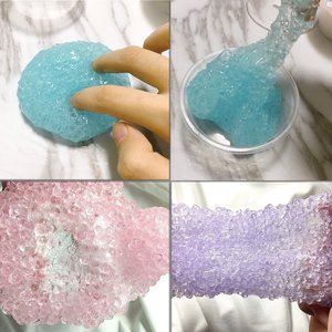 Factory Wholesale 7*4mm Mini Acrylic Plastic Beads DIY <b>Slime</b> Acrylic Small <b>Slime</b> Beads Fishbowl Beads <b>Kit</b> for DIY <b>Slime</b> <b>Kit</b> Part - Product Image 4