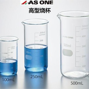 บีกเกอร์ทรงสูง ASONE 250 มล. แก้วบอโรซิลิเกตสำหรับห้องปฏิบัติการ - Product Image 3