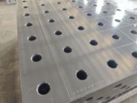 Table de soudage robuste en fonte avec fixation pour plaques, nitridée 3D, qualité supérieure, fabriquée en Chine