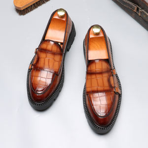 Chaussures habillées Oxford pour hommes en cuir brillant coloré à lacets, grandes tailles, nouveaux styles, vente chaude - Product Image 3