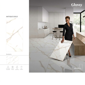 Middle East Premium Porcelain Tiles 600x1200mm Glazed Surface for Modern Residential and Hotel Projects - Product Image 5