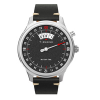 Montre de train unique et étanche au design élégant et innovant avec détails distinctifs, mouvement mécanique pour montre Gearbox