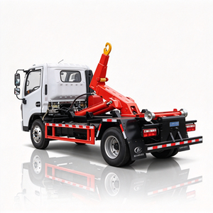 รถบรรทุกขยะตงเฟิงแบบมีแขนเกี่ยว ดีเซล ขับเคลื่อน 4x2 สำหรับขนส่งขยะ - Product Image 3