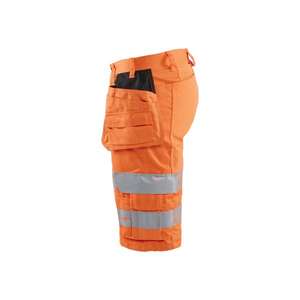 BLAKLADER - 158618115300C46 <b>Hi</b>-<b>Vis</b> shorts with stretch <b>Orange</b> - EAN 7330509691274 <b>HI</b>-<b>VIS</b> WORKWEAR - Product Image 5