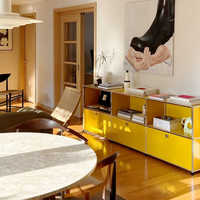 Armoire de rangement modulaire en acier au carbone moderne, meuble multifonctionnel pour salon, armoire simple pour salon