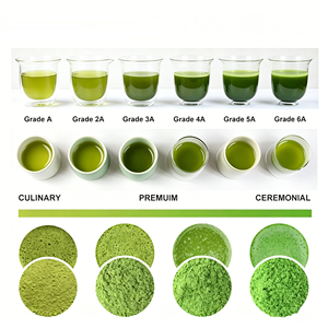 Té Verde <span class=keywords><strong>Matcha</strong></span> Natural en Polvo de Alta Calidad, Orgánico, Estándar Culinario, Molido en Piedra, Ingrediente para Catering y Panadería - Product Image 5