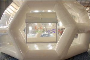 Tente à bulles gonflable blanche pure de 3m Tente à bulles gonflable pour l'extérieur Offre Spéciale de football Tente à bulles gonflable pour le football - Product Image 4