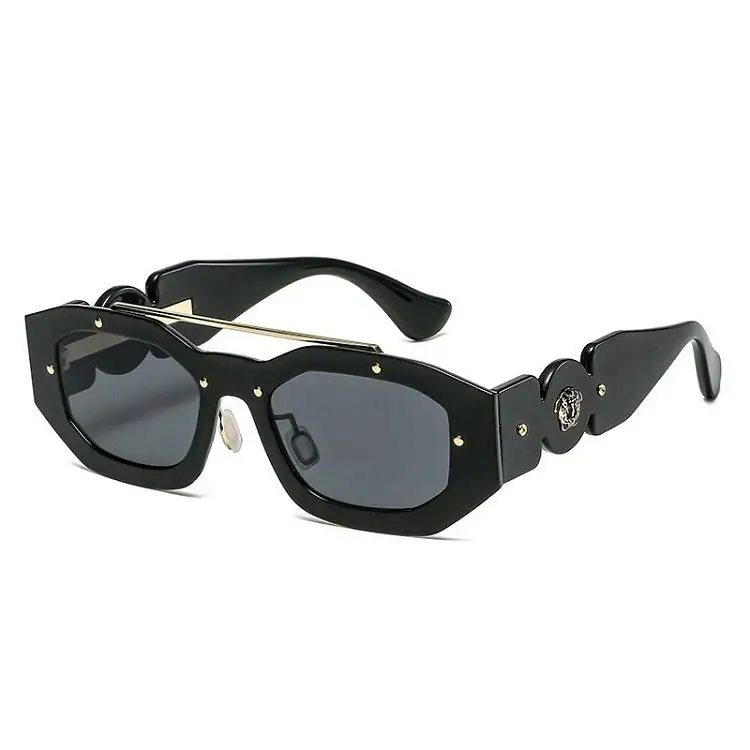 Neuankömmling Top Brand Damen Sonnenbrille UV400 Fashion Shades Trendy Sun Glass Rechteck Polarisierte Brille