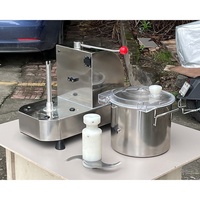 Groente Fruit Pulper Klopper Machine Commerciële Elektrische Chopper Cutter Voor Puree Versnipperende Vleesverwerkende Apparatuur