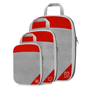 New travel storage bag set suitcase organizer portable net compressible portable storage bag