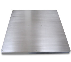 ميزان أرضي من الفولاذ المقاوم للصدأ PWS بحجم 1×1 متر للاستخدامات الشاقة - Product Image 1