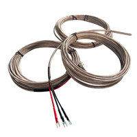Assemblage de câble de capteur de température à thermocouple RTD à résistance thermique PT100 à 3 fils de classe A