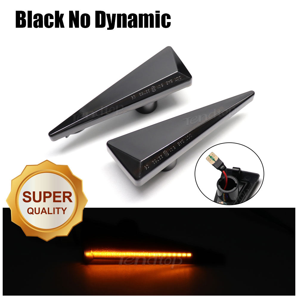 2x Negro NO dinámico-Super calidad