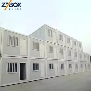 Villa <span class=keywords><strong>de</strong></span> jardin <span class=keywords><strong>de</strong></span> luxe 20ft 40ft, maisons miniatures prêtes à être expédiées, maisons conteneurs préfabriquées extensibles, toit en pente, porche, USA AU - Product Image 2