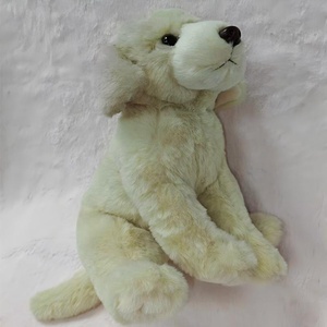 Peluche Realista de Golden Retriever, Juguete de Peluche de Cachorro Labrador, Animal de Compañía Suave y Acogedor para Niños, Regalo de Cumpleaños - Product Image 3
