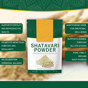 Poudre de Shatavari à base de plantes Vitahealthy OEM/ODM, ingrédient naturel sans gluten pour l'équilibre <span class=keywords><strong>hormonal</strong></span> féminin, favorise la santé de la fertilité - Product Image 5